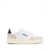 AUTRY Autry 'Medialist' Calfskin Leather Sneakers With Suede Panels WHITE