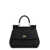 Dolce & Gabbana Dolce & Gabbana Sicily Media Leather Handbag Black