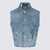 Givenchy Givenchy Indigo Blue Cotton Denim Jacket BLUE