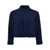 Marni Marni Logo Embroidery Stitching Shirt BLUE