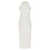 Balmain Balmain Monogrammed Knit Dress WHITE