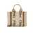 Chloe Chloé Small 'Woody' Shopping Bag BROWN