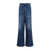 Chloe Chloé Wide Leg Denim Clothing BLUE