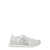 Dolce & Gabbana 'Dg Cushion' White Low Top Sneakers In Mixed Materials Woman WHITE