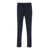 PT TORINO Dark Blue Slim Pants With Concealed Closure In Cotton Man BLUE