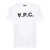 A.P.C. A.P.C. T-Shirts And Polos BLANC/DARK NAVY