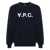 A.P.C. A.P.C. Sweaters DARK NAVY/ECRU