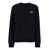 A.P.C. 'Rue Madame' Black Crewneck Sweatshirt With Logo Print In Cotton Woman Black