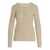 FORTELA Fortela 'Coralie’ Henley Sweater Beige