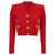 Balmain Balmain 'Chiocciola' Cardigan RED