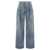 Balmain Balmain Pleated Jeans BLUE