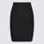 Balmain Balmain Black Viscose Skirt Black