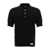 Balmain Balmain 'Label' Polo Shirt Black