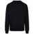 Balmain Balmain Flocked Logo Sweatshirt Black