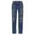 Balmain Balmain 'Biker' Jeans BLUE