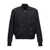 Balmain Balmain Logo Embroidery Bomber Jacket BLUE