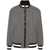 Balmain Balmain Monogram Reversible Bomber Jacket Black