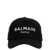 Balmain Balmain Baseball Cap In Cotton With Embroidered Front Logo MULTICOLOR