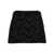 MISSONI BEACHWEAR Missoni Chevron Lamé Bouclé Skirt Black