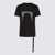 Rick Owens Rick Owens Drkshdw Black Cotton T-Shirt Black