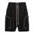 Rick Owens Rick Owens Drkshdw Black Cotton Shorts Black