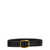 Loewe Loewe Pin Buckle Leather Belt Black