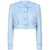 Dolce & Gabbana Dolce & Gabbana Wool Tweed Cropped Jacket CLEAR BLUE