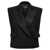 Dolce & Gabbana Dolce & Gabbana Wool And Silk Blend Double-Breasted Vest Black