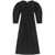 Ganni Ganni Smock Stitch Dress Black