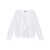 Ganni Ganni Organic Cotton V-Necked Blouse WHITE