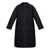 Ganni Ganni Quilted Midi Coat Black