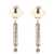 Alessandra Rich Alessandra Rich Crystal Earrings SILVER