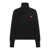 Kenzo Kenzo Black Wool Boke Flower Knitwear Black