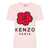 Kenzo Kenzo Boke Flower Cotton T-Shirt PINK