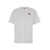 Kenzo White Crewneck T-Shirt With Boke Flowers In Cotton Man WHITE