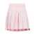 Thom Browne Thom Browne Pleated Oxford Skirt PINK