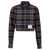 Thom Browne Thom Browne Tartan Cropped Shirt MULTICOLOR