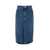 AMI Paris AMI Paris Denim Skirt BLUE