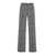 Dolce & Gabbana Grey Flared Pants With High Waist In Wool And Cashmere Woman GREY