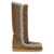 Mou Mou 'Eskimo 40' Ankle Boots Beige