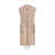 Herno Herno Wool Vest With Fringes Beige