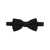 Givenchy Givenchy Plain Bow Tie Accessories Black