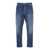 Dolce & Gabbana Blue Jeans With Rear Logo Detail In Denim Man BLUE