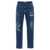 Dolce & Gabbana Dolce & Gabbana Logo Embroidery Jeans BLUE