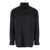 Tom Ford Black Oversized Shirt With Classic Collar In Silk Man Black