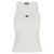 MOSCHINO JEANS Moschino Jeans Tank Top Logo Label WHITE