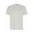 Tom Ford White Crewneck T-Shirt With Tf Embroidery In Lyocell And Cotton Blend Man WHITE