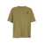 MAISON KITSUNÉ Bold Fox Head Patch Oversize Tee-Shirt GREEN