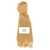 MAISON KITSUNÉ Maison Kitsuné Logo Label Scarf Beige