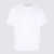 Brunello Cucinelli Brunello Cucinelli White Cotton T-Shirt MULTICOLOR